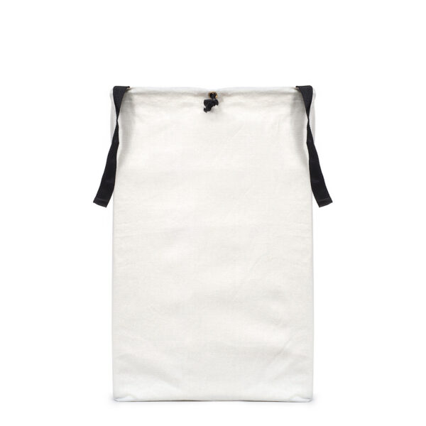 White Cotton/Canvas Bag (WITH FRAME) - Image 2